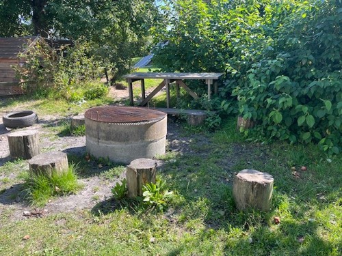 Bålsted i Trækronen