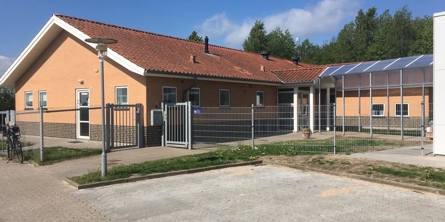 På billedet ser du daginstitutionen Børnelundens bygning